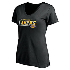 Los Angeles Lakers Women's Mascot In Bounds V-Neck T-Shirt Outlet