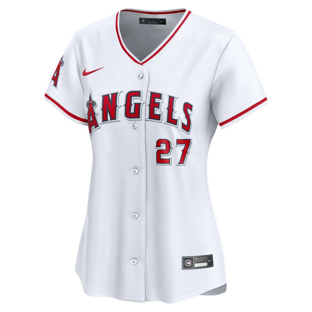 Mike Trout Los Angeles Angels Nike Women's Home Limited Player Jersey | MLB US