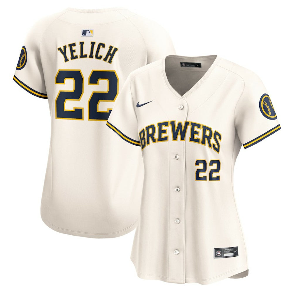 Christian Yelich Milwaukee Brewers Nike Women's Home Limited Player Jersey | MLB Near me