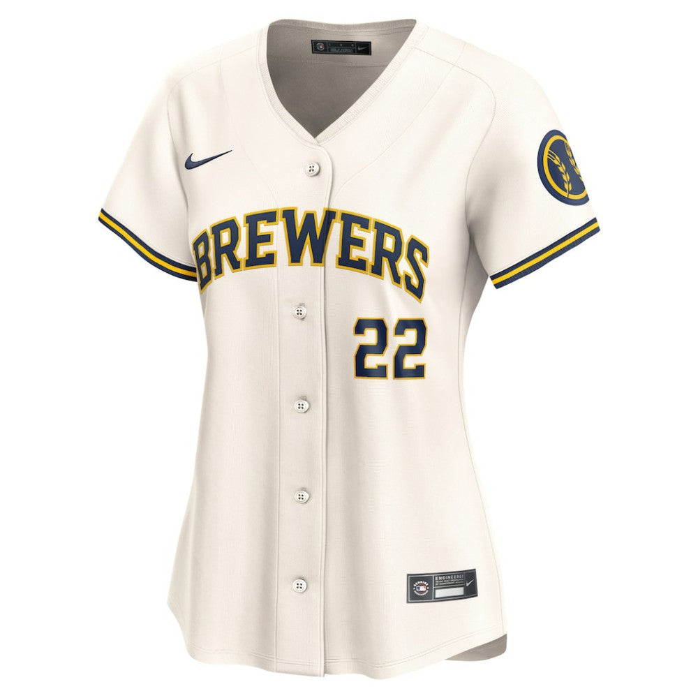 Christian Yelich Milwaukee Brewers Nike Women's Home Limited Player Jersey | MLB Near me