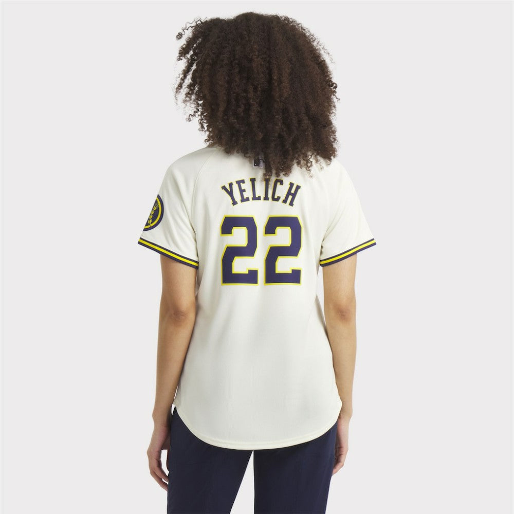 Christian Yelich Milwaukee Brewers Nike Women's Home Limited Player Jersey | MLB Near me