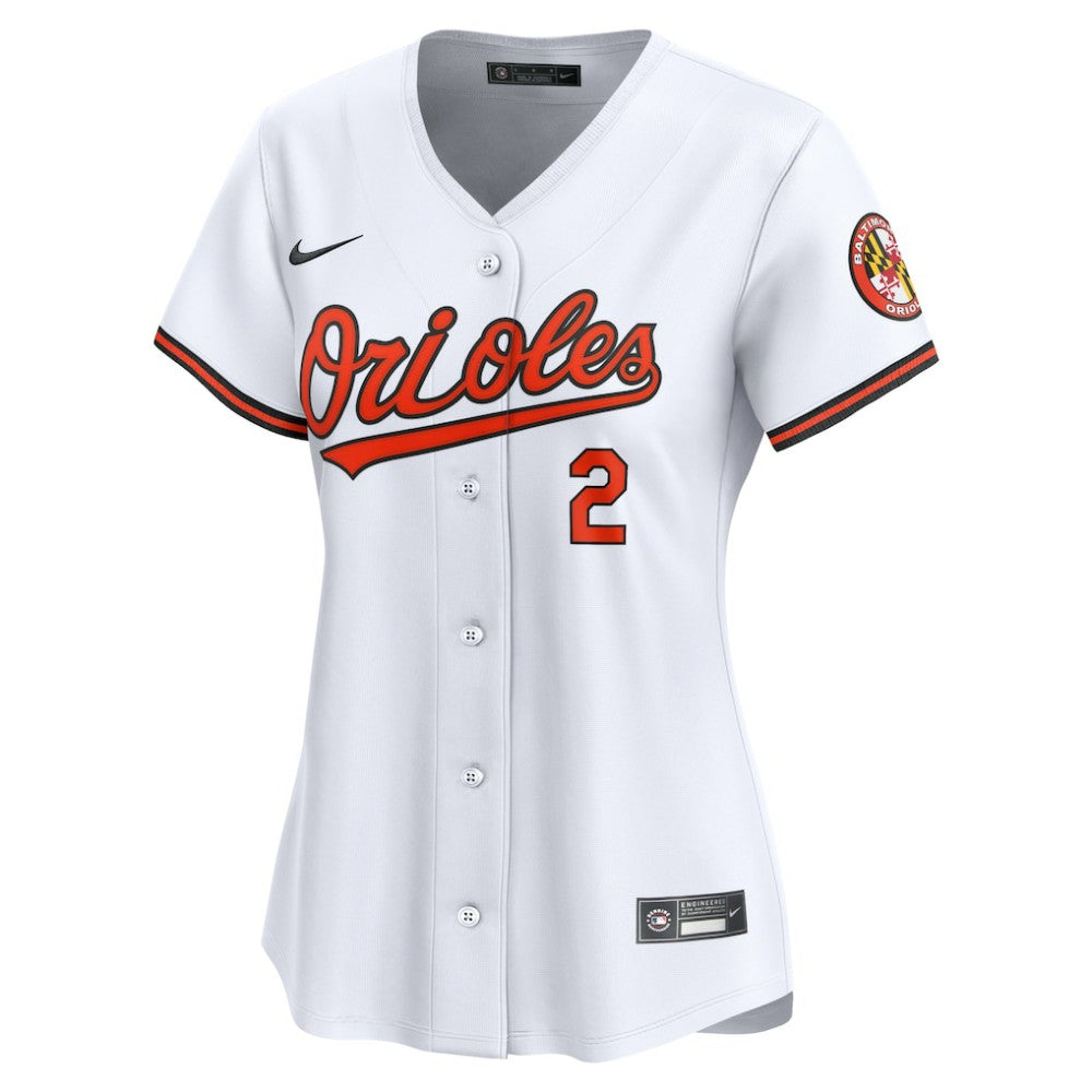 Gunnar Henderson Baltimore Orioles Nike Women's  Home Limited Player Jersey | MLB Outlet