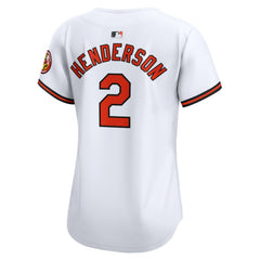 Gunnar Henderson Baltimore Orioles Nike Women's  Home Limited Player Jersey | MLB Outlet