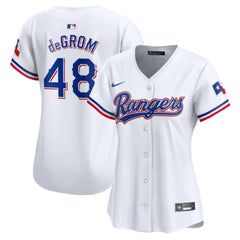 Jacob deGrom Texas Rangers Nike Women's Home Limited Player Jersey | MLB US