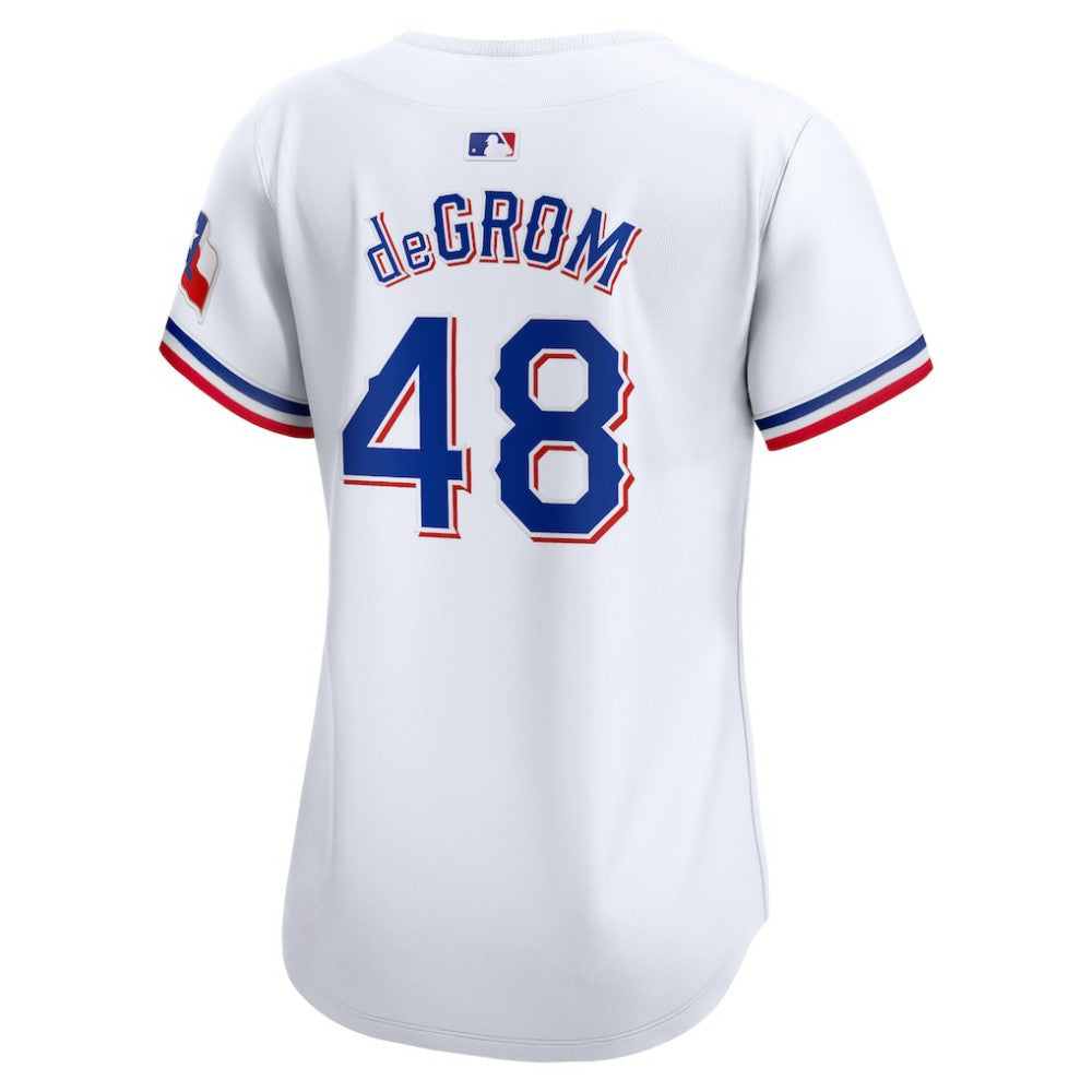 Jacob deGrom Texas Rangers Nike Women's Home Limited Player Jersey | MLB US