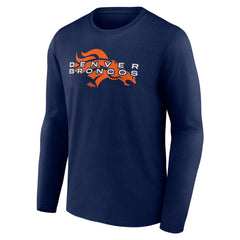 Denver Broncos  Advance to Victory Long Sleeve T-Shirt