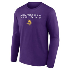 Minnesota Vikings  Advance to Victory Long Sleeve T-Shirt