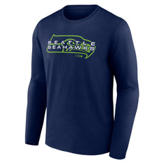 Seattle Seahawks  Advance to Victory Long Sleeve T-Shirt