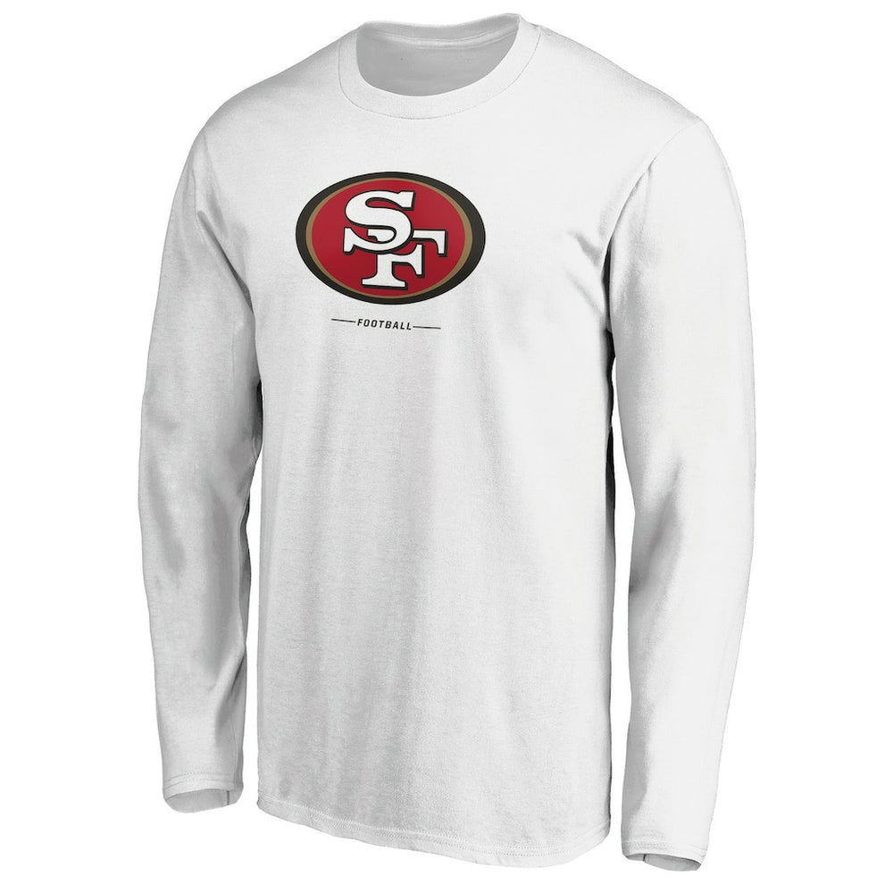 San Francisco 49ers  Team Lockup Long Sleeve T-Shirt