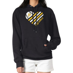 Pittsburgh Pirates G-III 4Her by Carl Banks Women's Heart Fleece Pullover Hoodie | MLB US