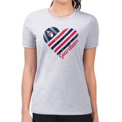 Cleveland Guardians G-III 4Her by Carl Banks Women's Super-Slim Fit Lightweight Heart Graphic T-Shirt | MLB Near me