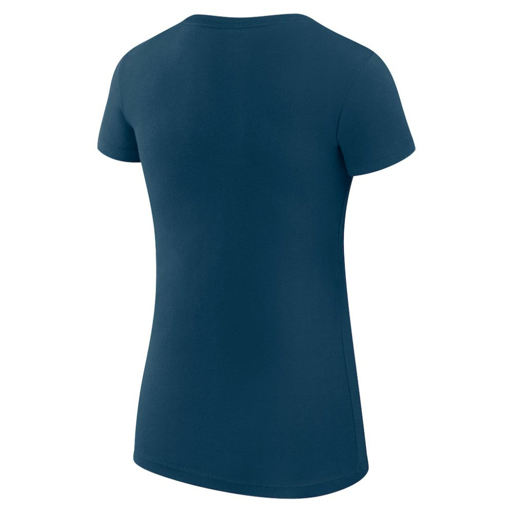 Cleveland Guardians G-III 4Her by Carl Banks Women's Super-Slim Fit Lightweight Heart Graphic T-Shirt | MLB Outlet