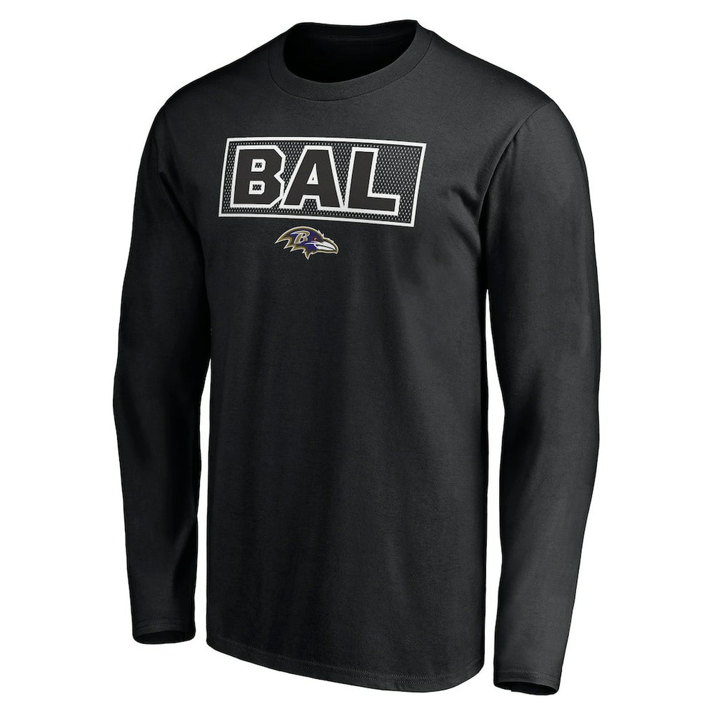 Baltimore Ravens  Squad Throwbacks Long Sleeve T-Shirt