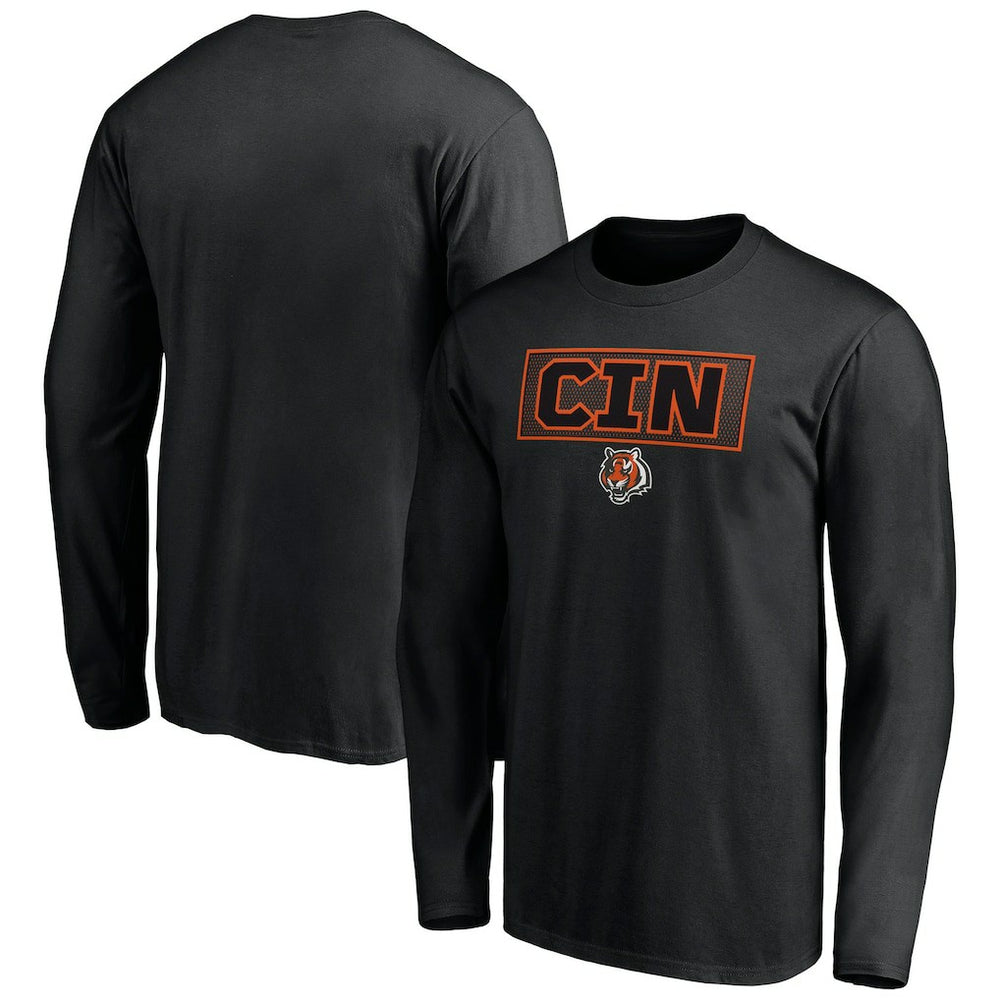 Cincinnati Bengals  Squad Throwbacks Long Sleeve T-Shirt