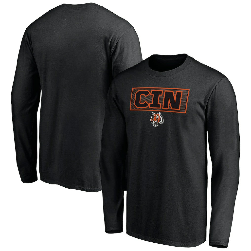 Cincinnati Bengals  Squad Throwbacks Long Sleeve T-Shirt