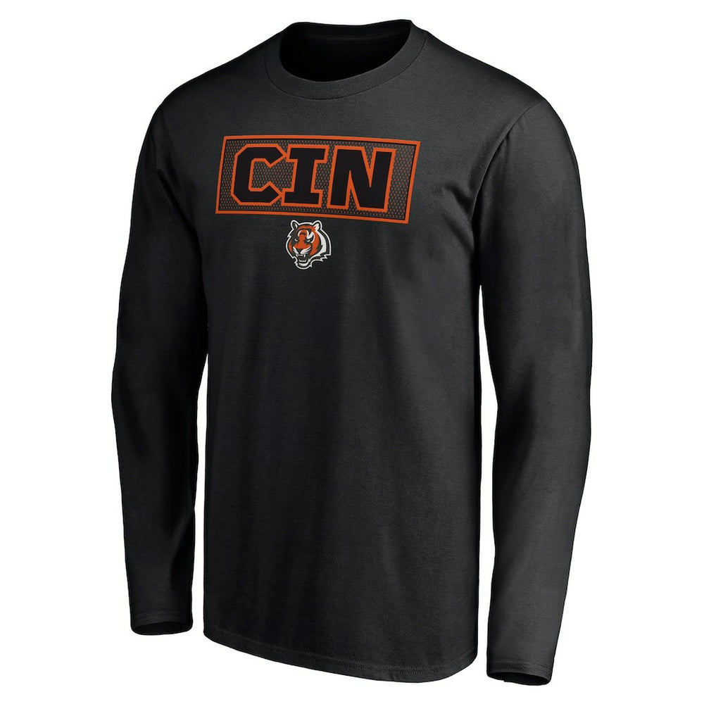 Cincinnati Bengals  Squad Throwbacks Long Sleeve T-Shirt