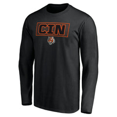 Cincinnati Bengals  Squad Throwbacks Long Sleeve T-Shirt