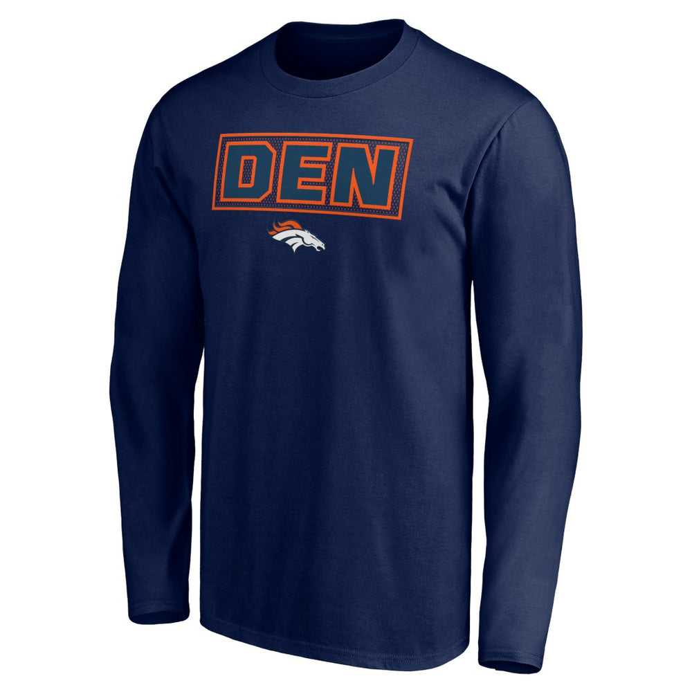 Denver Broncos  Squad Throwbacks Long Sleeve T-Shirt
