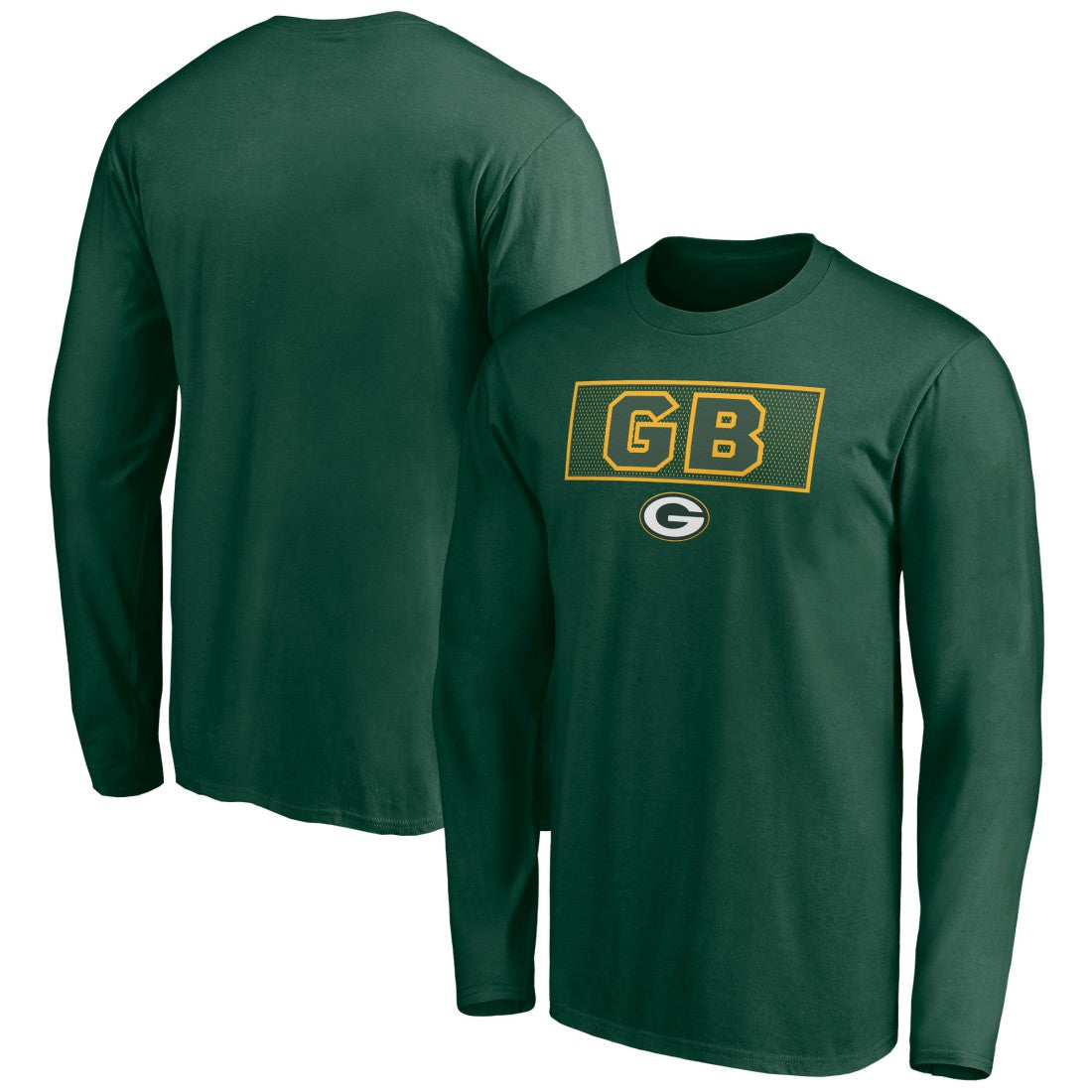 Green Bay Packers  Squad Throwbacks Long Sleeve T-Shirt