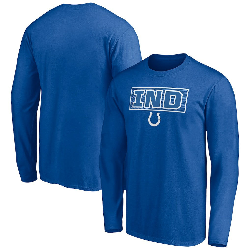 Indianapolis Colts  Squad Throwbacks Long Sleeve T-Shirt