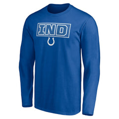 Indianapolis Colts  Squad Throwbacks Long Sleeve T-Shirt