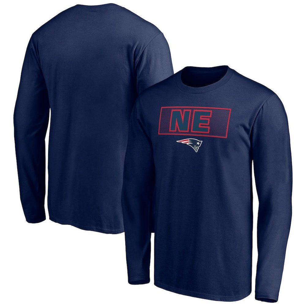 New England Patriots  Squad Throwbacks Long Sleeve T-Shirt