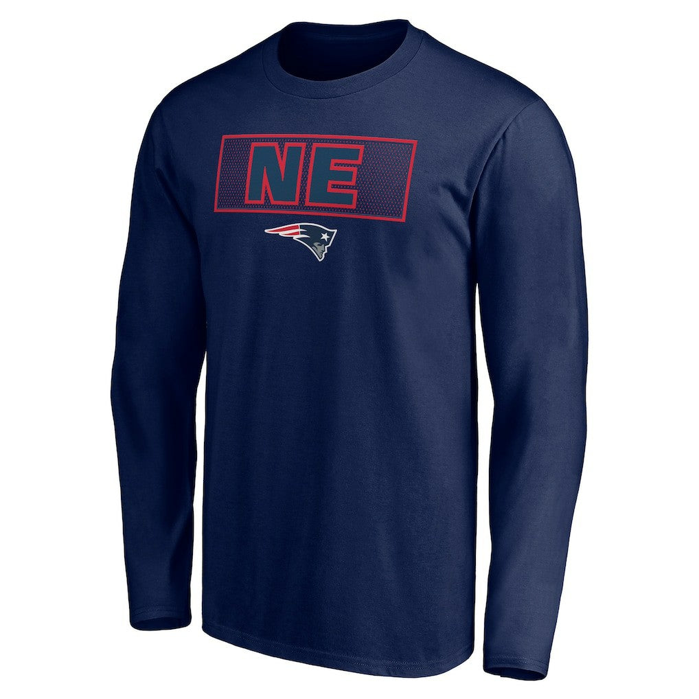 New England Patriots  Squad Throwbacks Long Sleeve T-Shirt