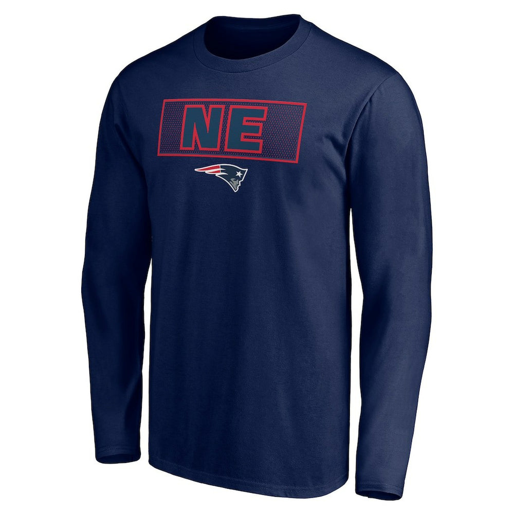 New England Patriots  Squad Throwbacks Long Sleeve T-Shirt
