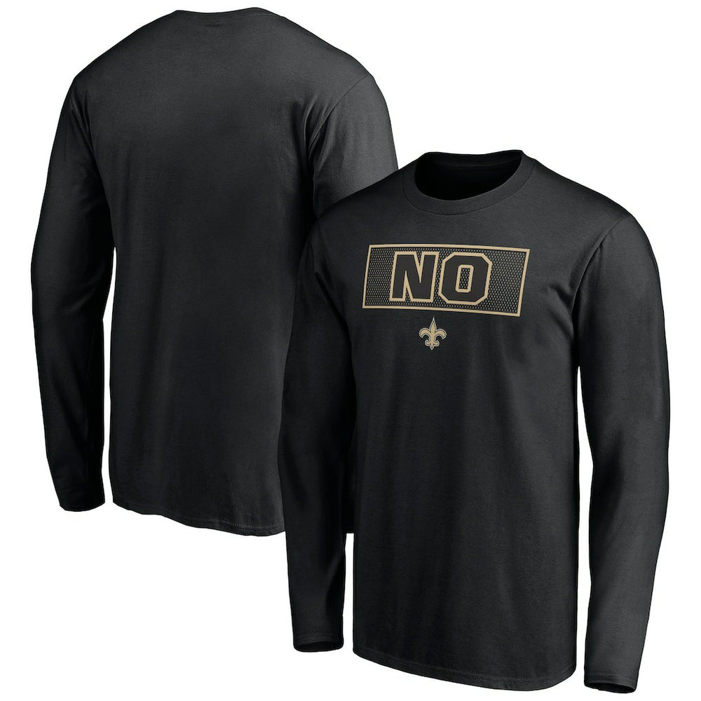 New Orleans Saints  Squad Throwbacks Long Sleeve T-Shirt