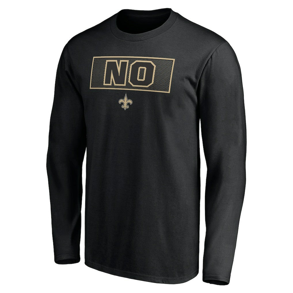New Orleans Saints  Squad Throwbacks Long Sleeve T-Shirt