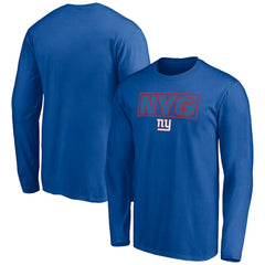 New York Giants  Squad Throwbacks Long Sleeve T-Shirt