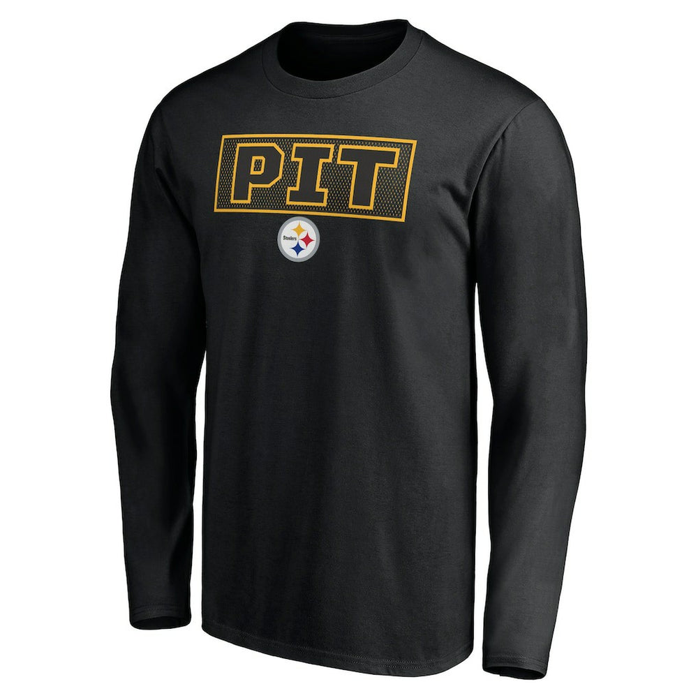 Pittsburgh Steelers  Squad Throwbacks Long Sleeve T-Shirt