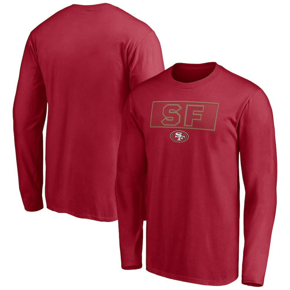 San Francisco 49ers  Squad Throwbacks Long Sleeve T-Shirt