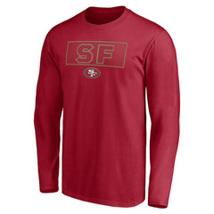 San Francisco 49ers  Squad Throwbacks Long Sleeve T-Shirt