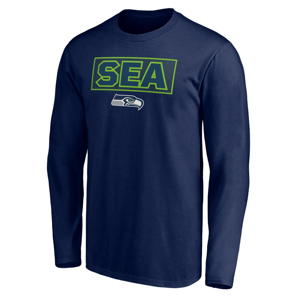 Seattle Seahawks  Squad Throwbacks Long Sleeve T-Shirt