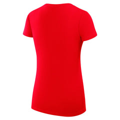 Cincinnati Reds G-III 4Her by Carl Banks Women's Super-Slim Fit Lightweight Heart V-Neck T-Shirt | MLB Outlet