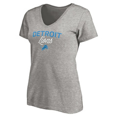 Detroit Lions  Women's Depth Chart V-Neck T-Shirt
