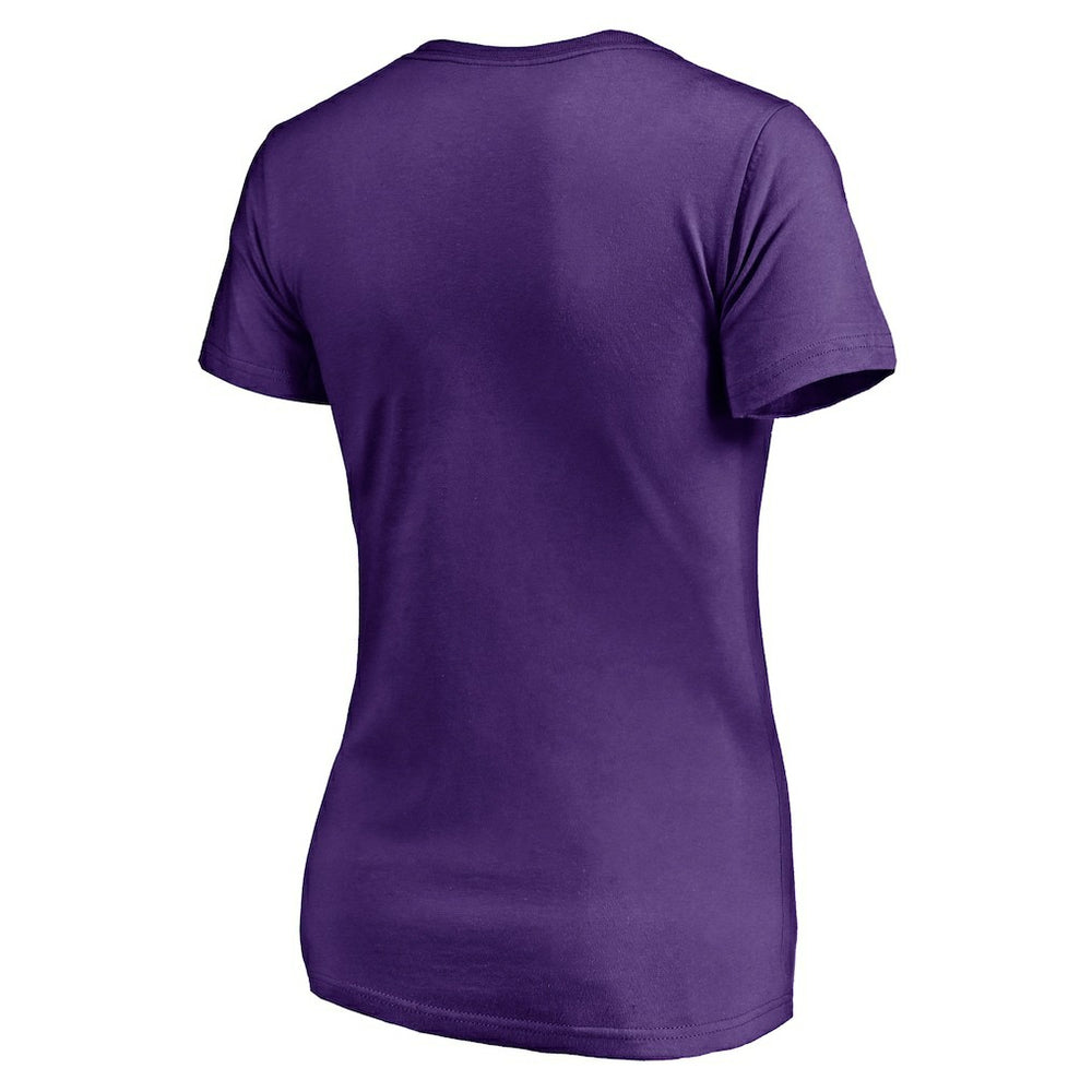 Minnesota Vikings  Women's Depth Chart V-Neck T-Shirt