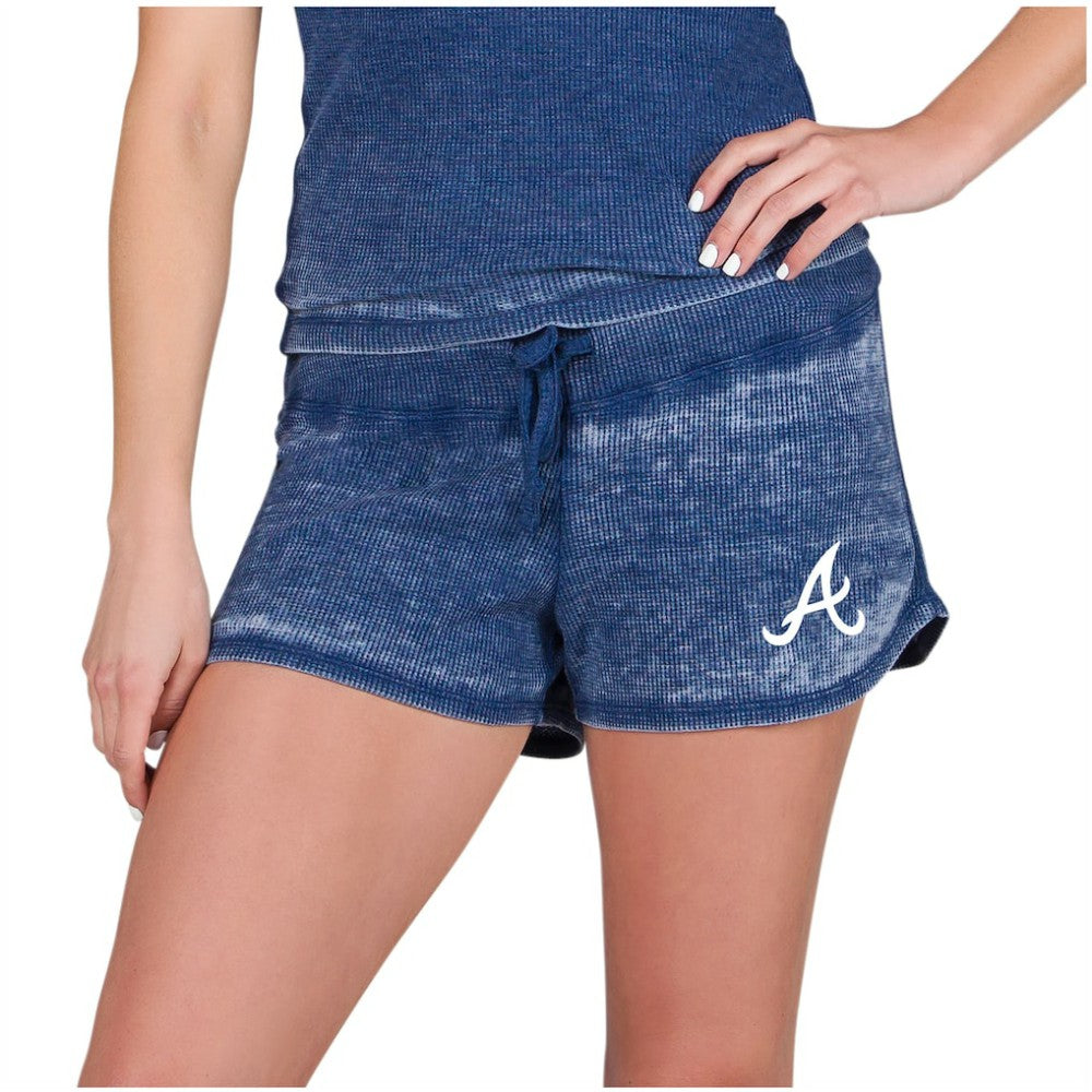 Atlanta Braves Concepts Sport Women's Resurgence Waffle Knit Shorts | MLB Near me
