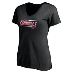 Arizona Cardinals  Women's Mascot In Bounds V-Neck T-Shirt