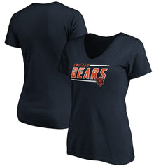 Chicago Bears  Women's Mascot In Bounds V-Neck T-Shirt