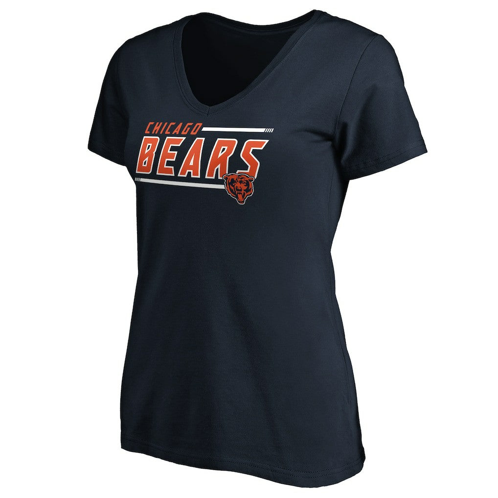 Chicago Bears  Women's Mascot In Bounds V-Neck T-Shirt