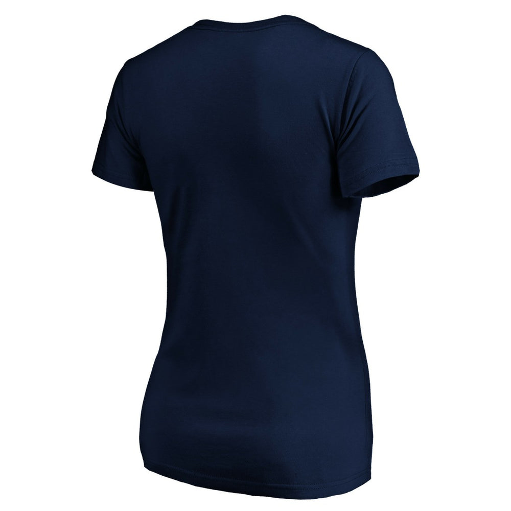 Denver Broncos  Women's Mascot In Bounds V-Neck T-Shirt