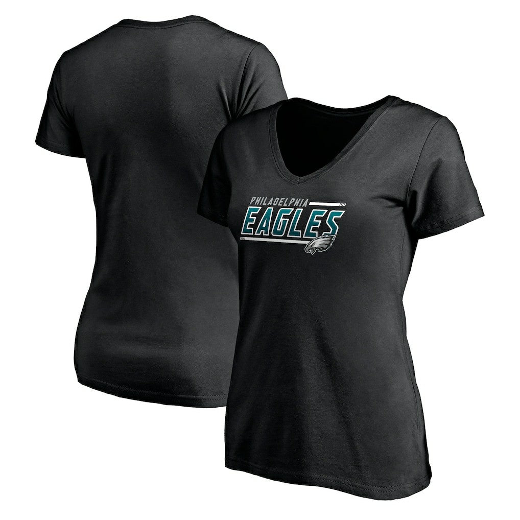 Philadelphia Eagles  Women's Mascot In Bounds V-Neck T-Shirt