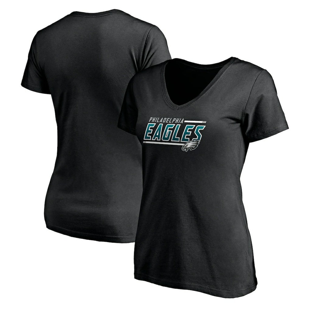 Philadelphia Eagles  Women's Mascot In Bounds V-Neck T-Shirt