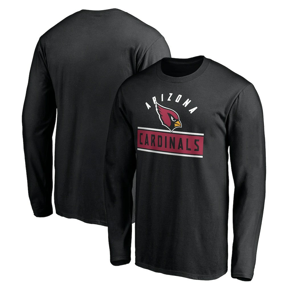 Arizona Cardinals  Team Arch Knockout Long Sleeve T-Shirt