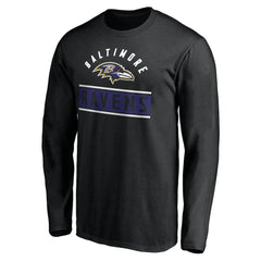 Baltimore Ravens  Team Arch Knockout Long Sleeve T-Shirt