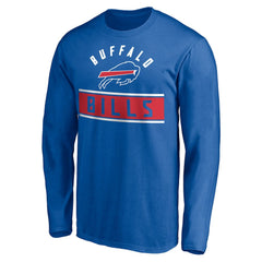 Buffalo Bills  Team Arch Knockout Long Sleeve T-Shirt