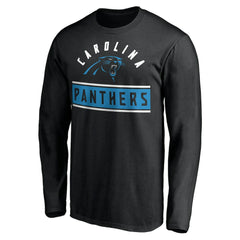 Carolina Panthers  Team Arch Knockout Long Sleeve T-Shirt