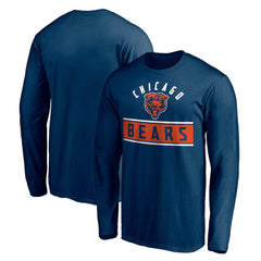 Chicago Bears  Team Arch Knockout Long Sleeve T-Shirt